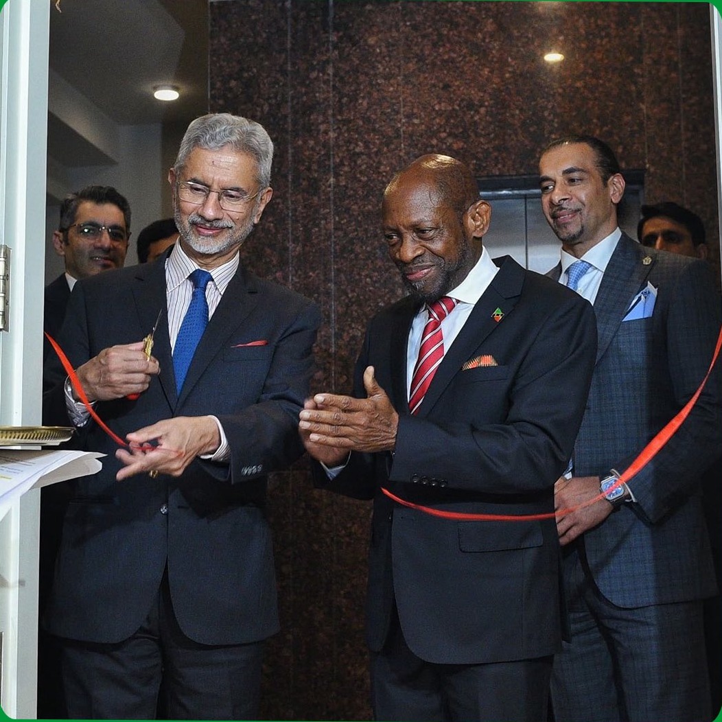Ribbon cutting ceremony at the High Commission in New Delhi